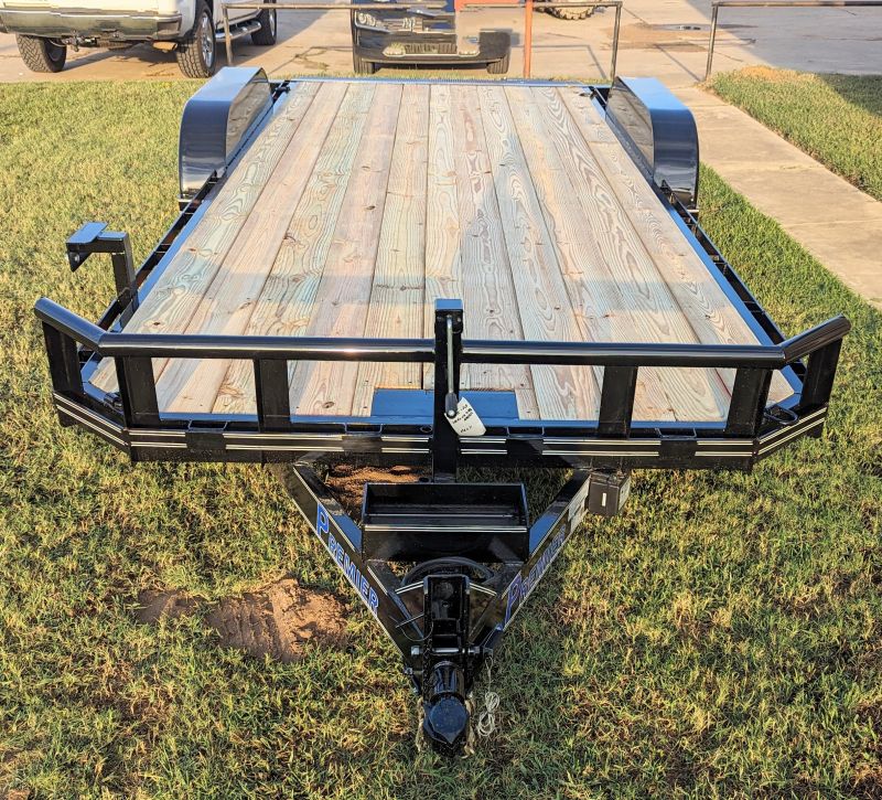 Premier Car Hauler Utility Trailer with Metal Ramp