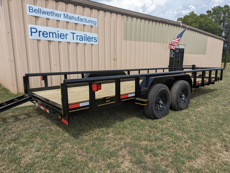 Bellwether Premier Heavy Pipe Tandem Axle Utility Trailer