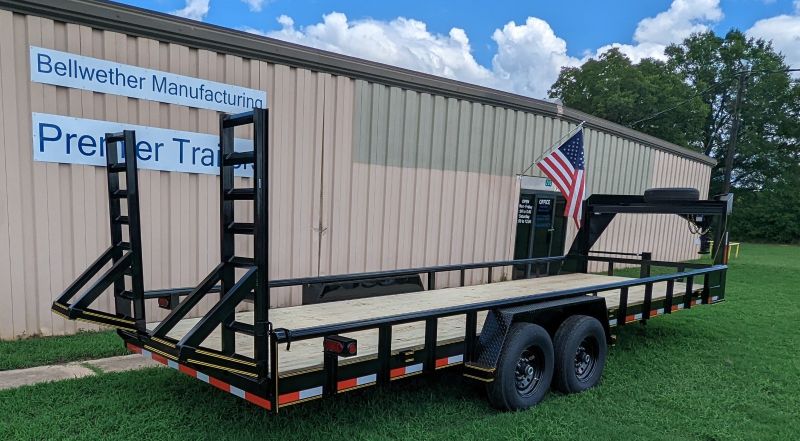 Bellwether Heavy Pipe Tandem Axle Utility Trailer with Dual Gates