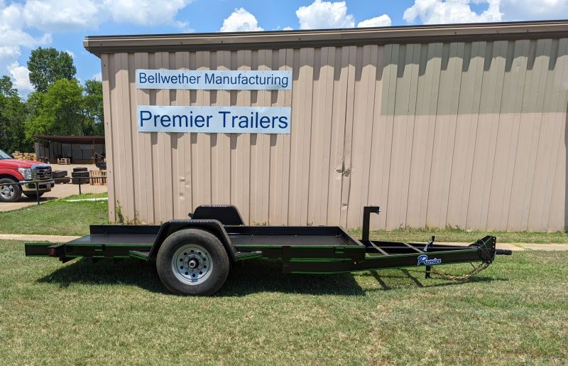 Premier Low Boy Equipment Trailer with Diamond Plate Fenders